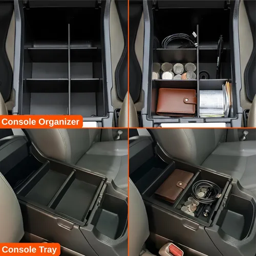 Miniatura 2 de Vehicle OCD - Divisor de consola central y organizador de bandejas para Toyota 4Runner (2003-2009) - Fabricado en Estados Unidos