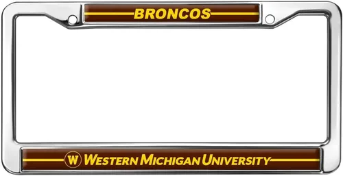 Miniatura 214 de Texas A&M University - Texarkana Mascot - Marco de metal estándar para placa de matrícula de tamaño completo