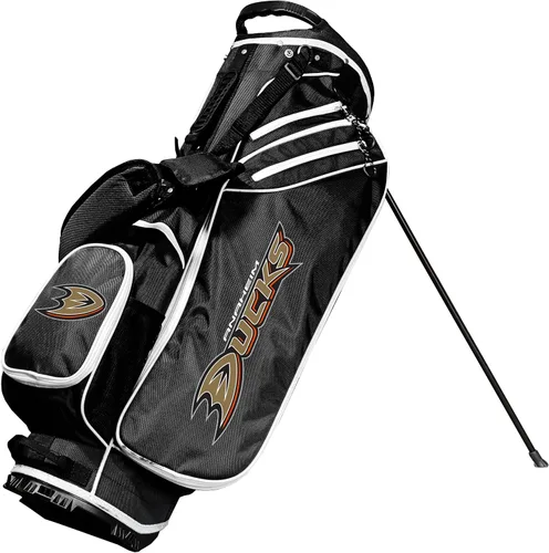 Team Golf NHL Team Golf NHL Birdie Stand - Bolsa de golf, ligera, divisor de club de 14 vías, soporte de acción de resorte, bolsillo enfriador
