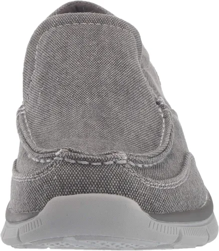Miniatura 2 de Tienda Essentials Mocasines de lona para hombre color gris 105