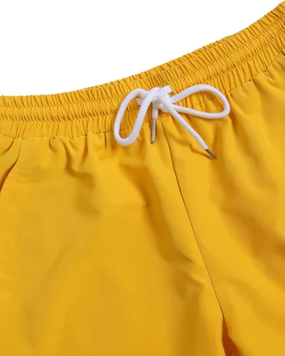 Miniatura 5 de OYOANGLE Conjunto de 2 piezas para hombre de manga corta con botones y pantalones cortos