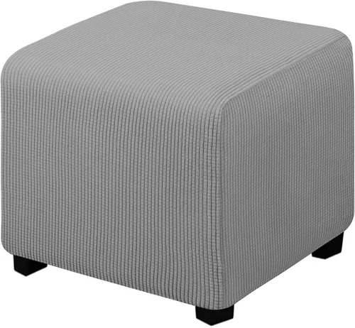 Miniatura 144 de Easy-Going Funda Elástica para Otomana Taburete de Almacenamiento Plegable Protector de Muebles Funda Rectangular Suave con Parte Inferior Elástica