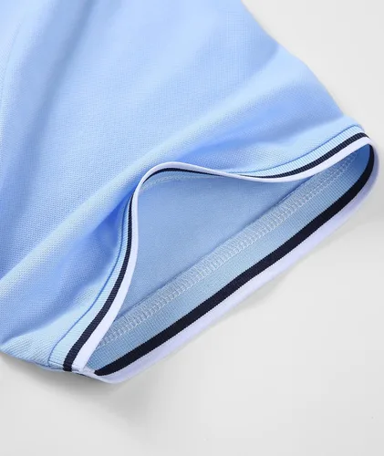 Miniatura 7 de ZITY Camiseta polo de manga corta para hombre para golf tenis