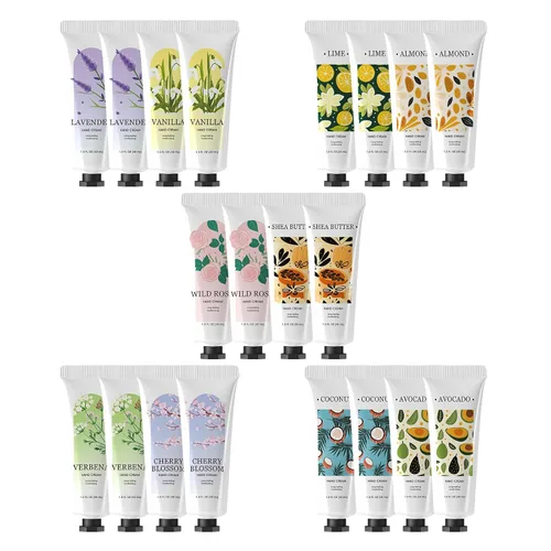 Miniatura 8 de Green Canyon Spa Crema de manos, paquete de 20 mini lociones de manos a granel, loción de manos de viaje, cremas y lociones para manos, regalos