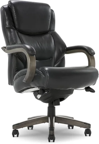 Miniatura 11 de La-Z-Boy Delano - Silla de oficina de cuero reconstituido, alta, para ejecutivos