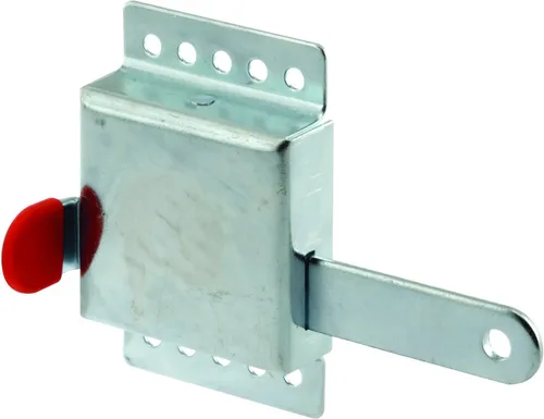 Miniatura 4 de Prime-Line Products GD 52118 Cerrojo interior de alta resistencia y cubierta galvanizada, 7/8 pulgada x 1/8 pulgada, de acero