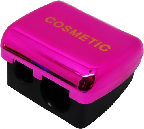 Miniatura 3 de Sacapuntas 2-en-1 de los cosméticos del maquillaje 2 PC, color azul