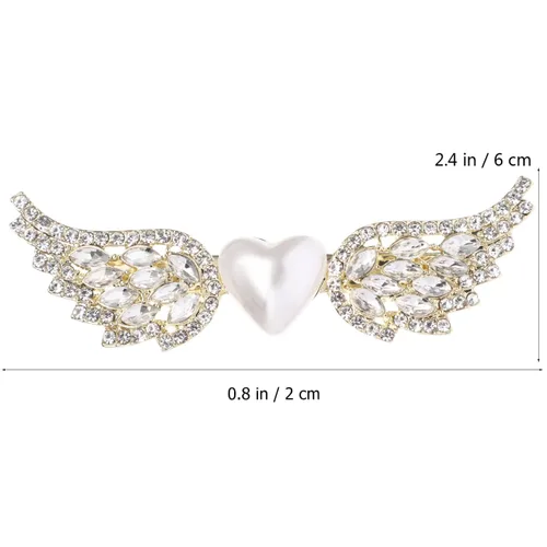 Miniatura 3 de 2 pinzas para el cabello con perlas de cristal, horquillas, accesorios para el cabello, accesorios para el cabello de boda, pasador de novia