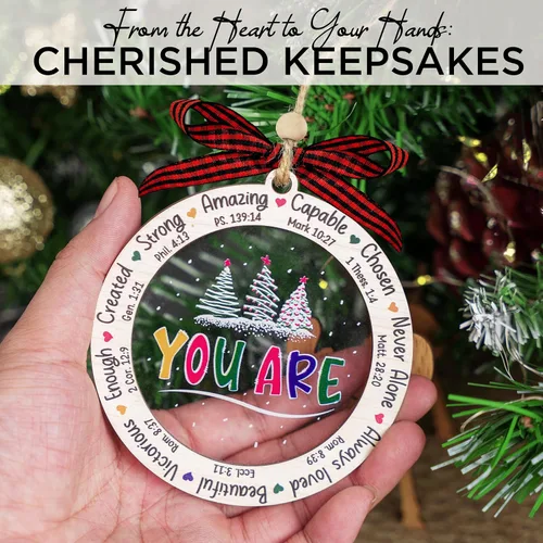 Miniatura 4 de Regalos cristianos para mujeres, adornos de Navidad 2025, adornos de Navidad cristianos, regalos religiosos para mujeres, adorno religioso, regalo