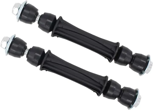 NewYall Barra estabilizadora delantera y enlace de extremo de barra antirrollamiento para Chevy Avalanche 2007-13, Silverado 2007-18, Suburban