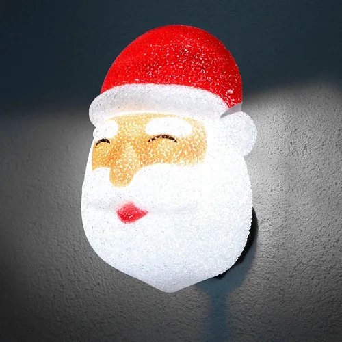 Miniatura 6 de 2 cubiertas de luz de porche de Papá Noel de Navidad para cubierta de luz al aire libre, decoraciones de Navidad, fiestas de Navidad, luces