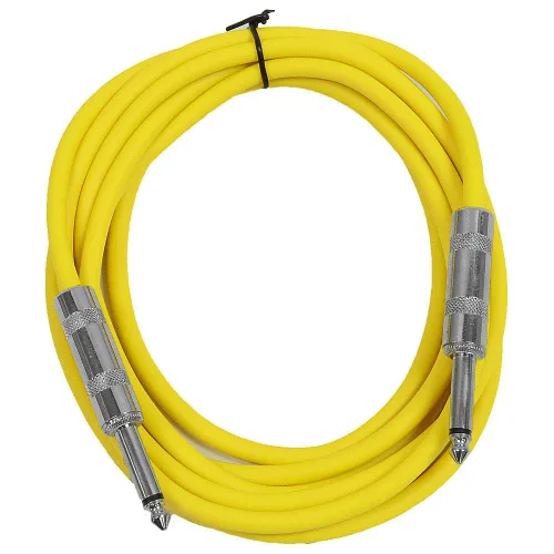 Miniatura 7 de Seismic Audio - SASTSX-2 - Cable TS de 2 pies de 1/4" para guitarra, instrumento o conexión, color púrpura