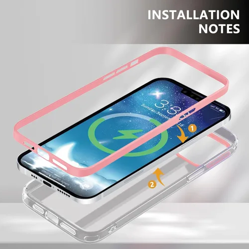 Miniatura 7 de Funda protectora transparente para iPhone 11, funda protectora de esquina reforzada antiarañazos, policarbonato duro + carcasa de TPU suave 3 en 1