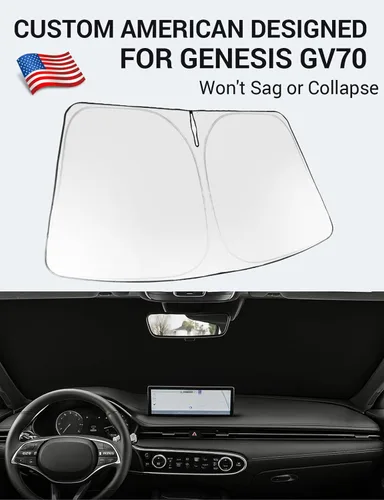 Miniatura 591 de Proadsy Parasol plegable para parabrisas delantero 2026, ajuste personalizado, accesorios para CRV SUV LX EX EX-L EX-L Navi Touring 2017-2022