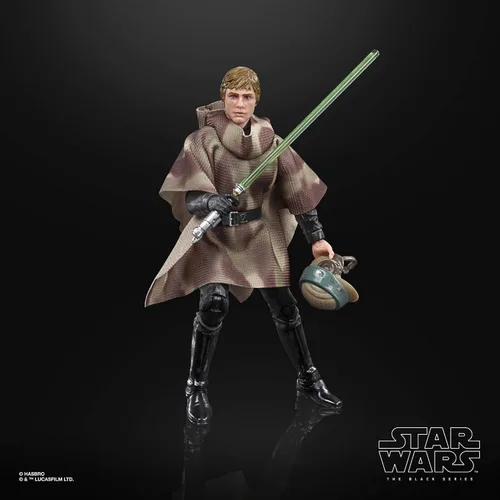 Miniatura 4 de STAR WARS The Black Series Luke Skywalker (Endor) - Figura coleccionable de 6 pulgadas a escala de Return of The Jedi, para niños a partir de 4 años