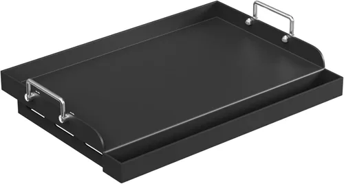 Placa de parrilla de 25 x 16 pulgadas para parrilla de gas, placa universal de parrilla plana para barbacoa, estufa de gas, carbón, revestimiento de