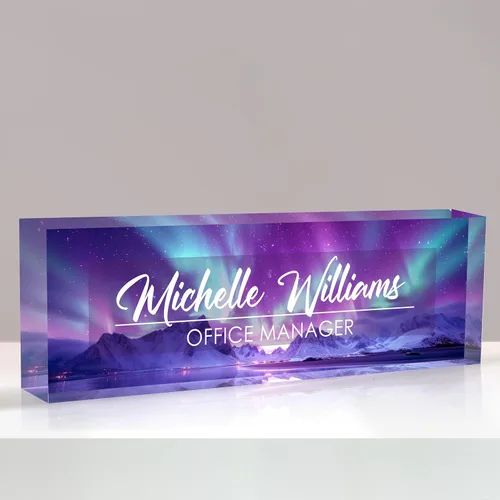Miniatura 8 de Placa de nombre personalizada para escritorio, placa de nombre de oficina personalizada para escritorio, decoración de oficina personalizada