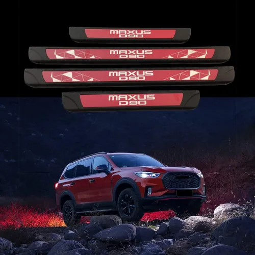 Miniatura 8 de Protector de rasguños para umbral de puerta de automóvil, para LDV MAXUS D90 2017-2022, accesorios para piezas de automóvil, cubierta de plástico