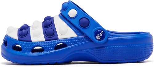 Miniatura 3 de Engtoy Zuecos para niños y niñas, zapatos de jardín sin cordones, sandalias divertidas y ligeras para la playa