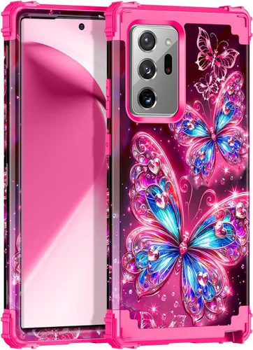 Miniatura 22 de Miqala Funda para Galaxy S9, brilla en la oscuridad, tres capas, resistente, a prueba de golpes, protección de cuerpo completo, parachoques