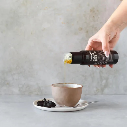 Miniatura 3 de Erbology Aceite orgánico de semillas negras de 3.4 onzas líquidas, Nigella Sativa, prensado en frío, más del 2.5% de timoquinona, apoya la salud
