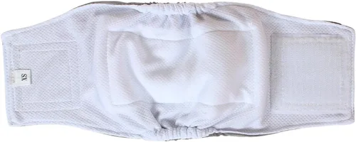 Miniatura 8 de Pañales envolventes reusables para perros machos, banda para barriga para cachorros lavable, Teamoy