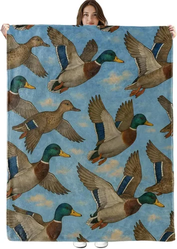 Miniatura 13 de Bonita manta de bulldog francés, ligera, acogedora y colorida con anillos flotantes, manta de regalo para mujeres y niñas, 40 x 50 pulgadas, manta