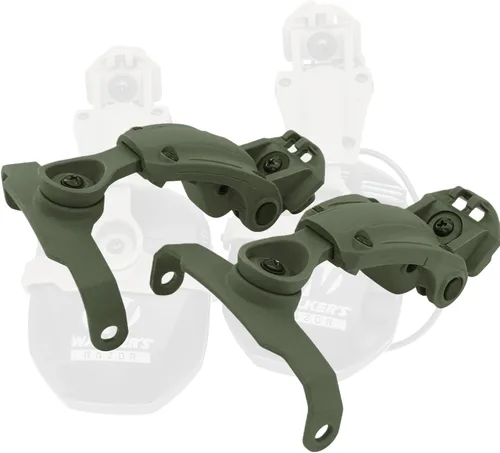Miniatura 11 de HEARFALCOM Adaptador de riel ARC para cascos de la serie Fast compatible con orejeras Walker's Razor Negro