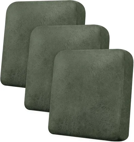 Miniatura 104 de Funda de cojín para sofá con aspecto de cuero, 1 unidad, elástica, para sala de estar, funda de cojín individual para sofá, protector de asiento
