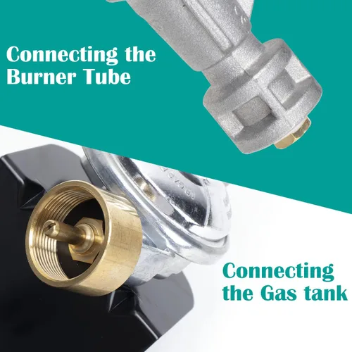 Miniatura 3 de 80476 Regulador de válvula para parrillas de gas Weber Q200 Q220, piezas de repuesto para Weber 396001 396002 566001 566002 566801 Conjunto