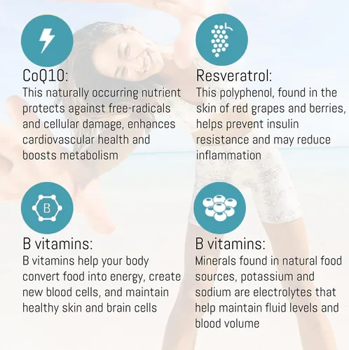 Miniatura 3 de 305 Life Recovery & Hydration Booster - Suplemento en polvo de bebida de hidratación de acción rápida y recuperación cardiovascular con apoyo