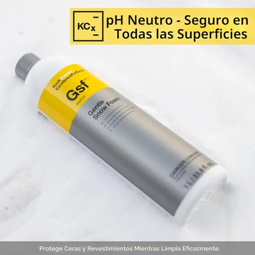 Miniatura 2 de KOCHCHEMIE Espuma de Nieve Suave - Prelimpieza de pH Neutro; Funciona con Cañones de Espuma y Pulverizadores; Champú de Lavado Manual; Seguro