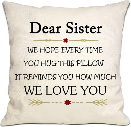 Miniatura 7 de Funda de almohada de Bommex Cousin Reminder - Abraza y siéntete amado cada vez