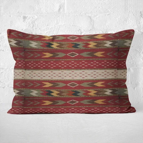 Miniatura 3 de Romántico estilo suroeste oculto cremallera para el hogar rectangular decorativa funda de cojín King 20x36 pulgadas diseño impreso funda de almohada