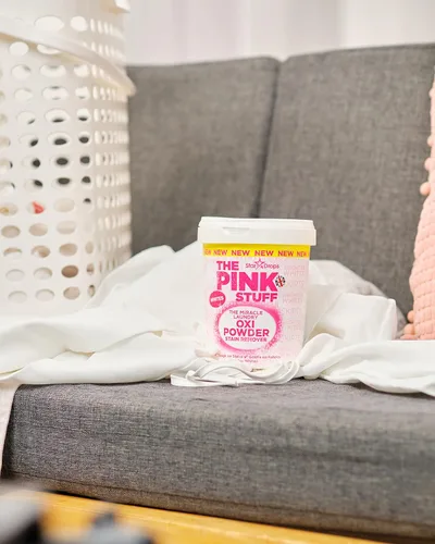 Miniatura 4 de Stardrops - The Pink Stuff - The Miracle Laundry Oxi Powder removedor de manchas para paquete de blanco (2 polvos blancos), 4.40 libras