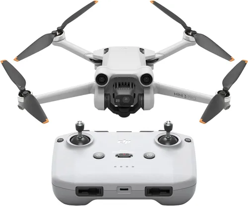 DJI Mini 3 Pro, minidrón con video 4K, foto de 48MP, tiempo de vuelo de 34 minutos, menos de 249 g, detección de obstáculos tridireccional, regreso