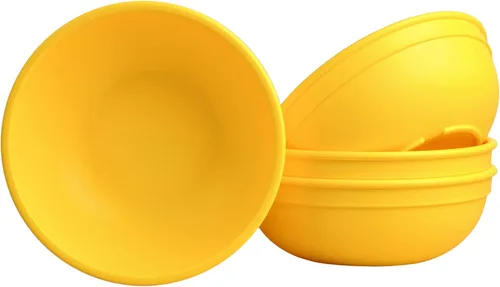 Miniatura 8 de Re-Play Cuencos para niños pequeños de 20 onzas para aperitivos y comidas diarias, aptos para lavavajillas y microondas, fabricados en Estados