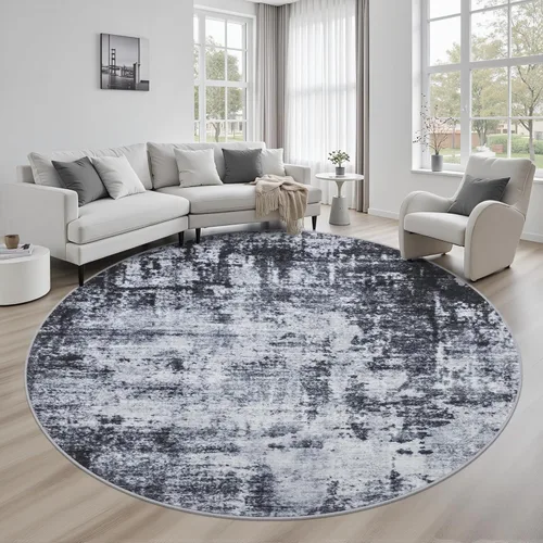 Miniatura 15 de Alfombra lavable de 2 x 3 pulgadas, alfombra de entrada: lavable, moderna, abstracta, suave, fina, antideslizante, resistente a las manchas