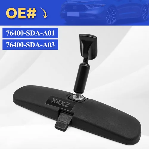 Miniatura 6 de 76400-SDA-A01 Espejo interior retrovisor para día/noche para Honda 1998-2013 Accord, 2000-2004 Odyssey, 2006-2011 Civic, 2002-2008 Pilot, Insight