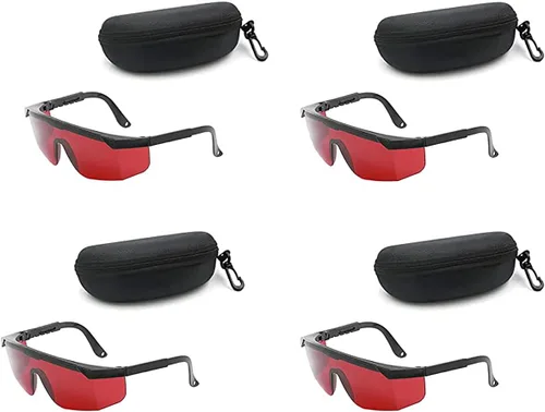 Miniatura 10 de Gafas de seguridad del laser de las gafas 190nm a las gafas protectoras del laser 540nm con la caja del terciopelo