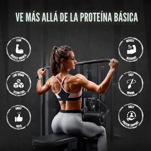Miniatura 3 de Animal 100% Proteína de Suero en Polvo – Mezcla de suero para pre-entrenamiento o post-entrenamiento, recuperación o reemplazo de comida bajo