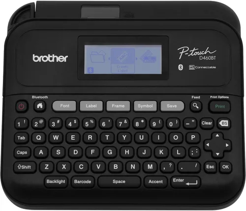 Brother P-Touch PT-D460BT Business Expert - Etiquetadora conectada | Conéctese y cree a través de Bluetooth® en cintas de etiquetas TZe de hasta ~