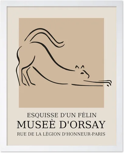 Miniatura 52 de Poster Master Póster Vintage – Impresión Retro de Dachshund – Arte de Perro – Dibujo Lineal – Arte de Boceto – Regalo para Niños, Niñas y Amantes