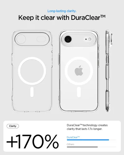 Miniatura 386 de Spigen Funda para iPhone 13 Mini, ultra híbrida MagFit [antiamarilleo] [compatible con Magsafe] - Transparente