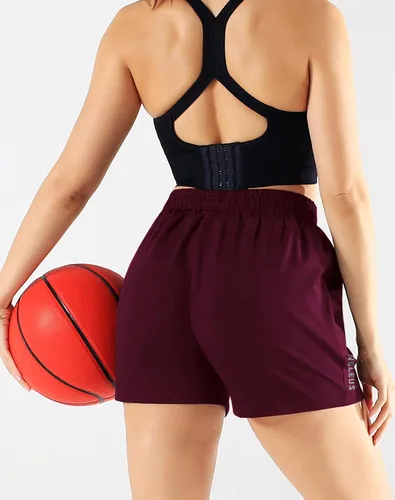 Miniatura 49 de NELEUS Pantalones cortos de correr ligeros para mujer, pantalones cortos atléticos de entrenamiento para yoga con bolsillo
