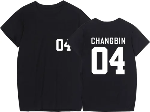 Miniatura 15 de Skz 5 Star Album Merch Shirt Felix Jisung Hyunjin Minho Bangchan Changbin Concerts Tee Rockstar 8th Tops