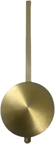 Miniatura 4 de 1 mecanismo de movimiento de péndulo de reloj dorado, pieza de reparación de repuesto tradicional (dorado)