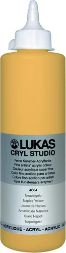 Miniatura 62 de Lukas CRYL Studio Artist - Pintura acrílica para artistas, Alizarín Carmesí, botella de 250 ml - Pinturas acrílicas de alto pigmento para pintar