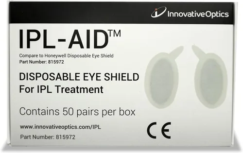 IPL-AID: Protector ocular desechable para un tratamiento seguro IPL. Proteja sus ojos con precisión y comodidad