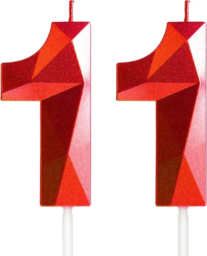Miniatura 132 de Velas de cumpleaños número 15, velas número 15, velas de feliz cumpleaños de oro rosa para pastel, decoraciones de cobertura de pastel de diseño 3D